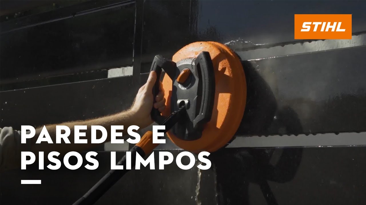 3 passos para limpar pisos e paredes com lavadora de alta pressão