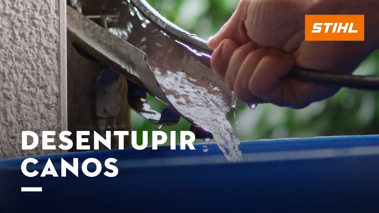 Como desentupir canos com lavadora de alta pressão