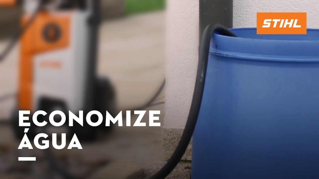 Como reutilizar água na lavadora de alta pressão