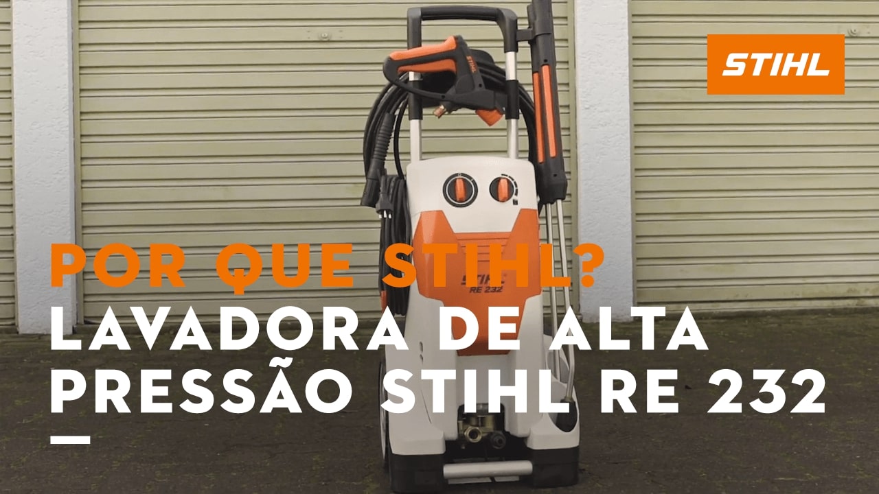 Lavadora de alta pressão RE 232 | Por que escolher STIHL?