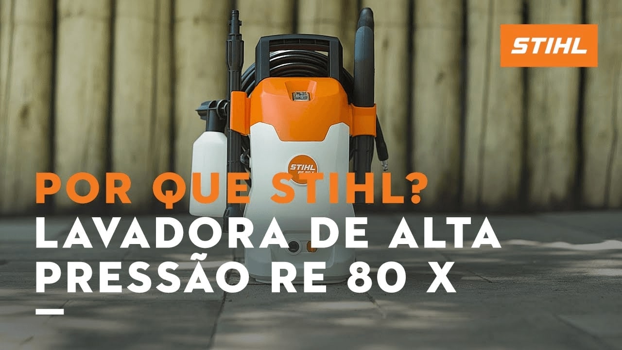 Lavadora de alta pressão RE 80 X | Por que escolher STIHL?