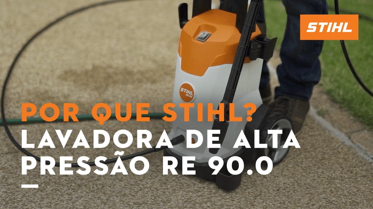 Lavadora de alta pressão RE 90.0 | Por que escolher STIHL?