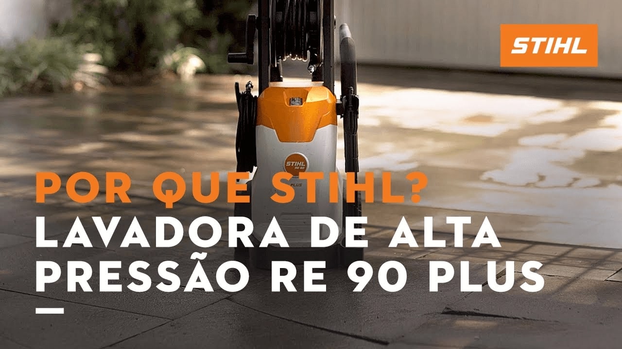 Lavadora de alta pressão RE 90 PLUS | Por que escolher STIHL?